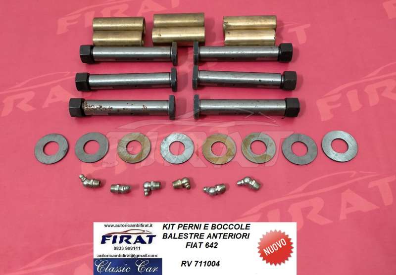 KIT REVISIONE BALESTRE FIAT 642 ANT. (711004)